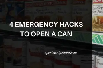 Emergency hacks to open a can