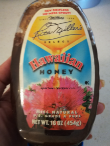 Crystallized honey