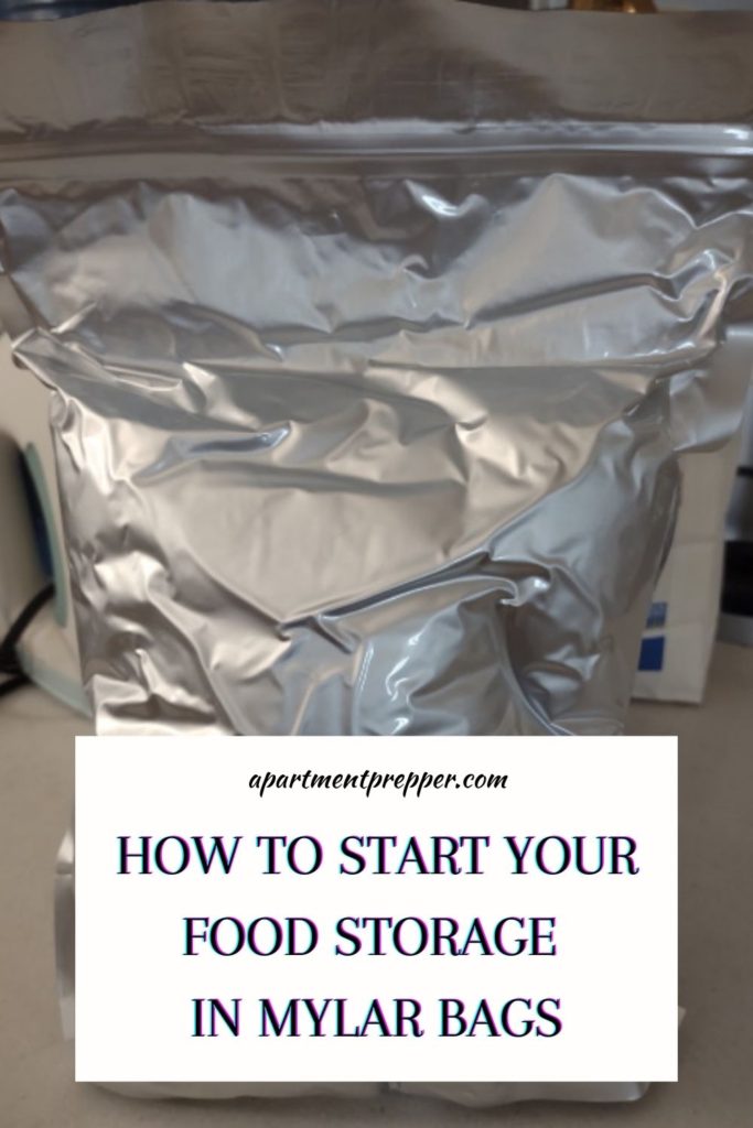Prepping Food in Mylar Bags 
