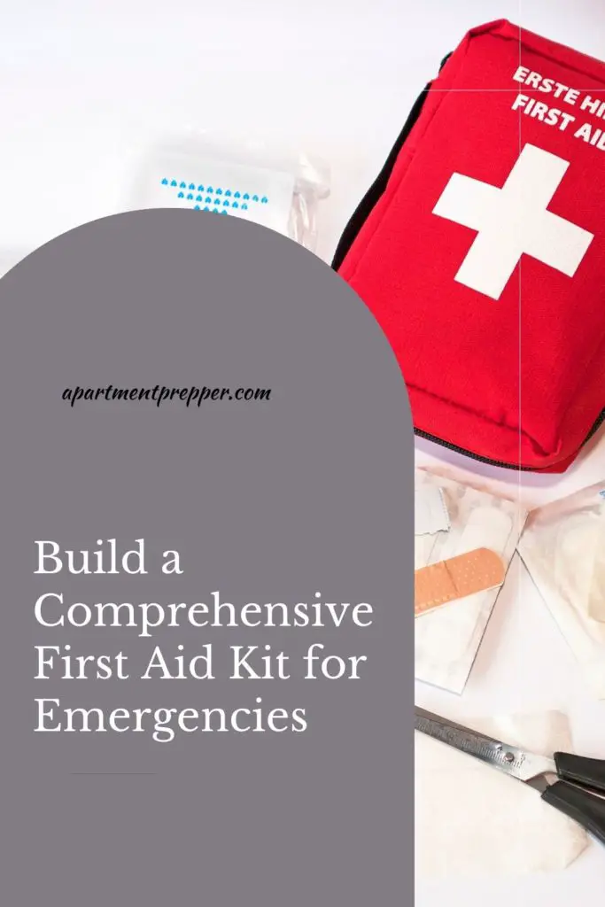 comprehensive first aid kit for emergencies