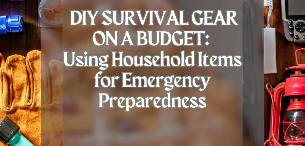 DIY Survival Gear on a Budget: Using Household Items for Emergency Preparedness